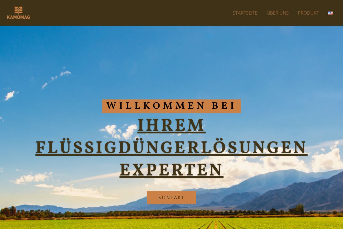 Kamomag Webentwicklungsprojekt