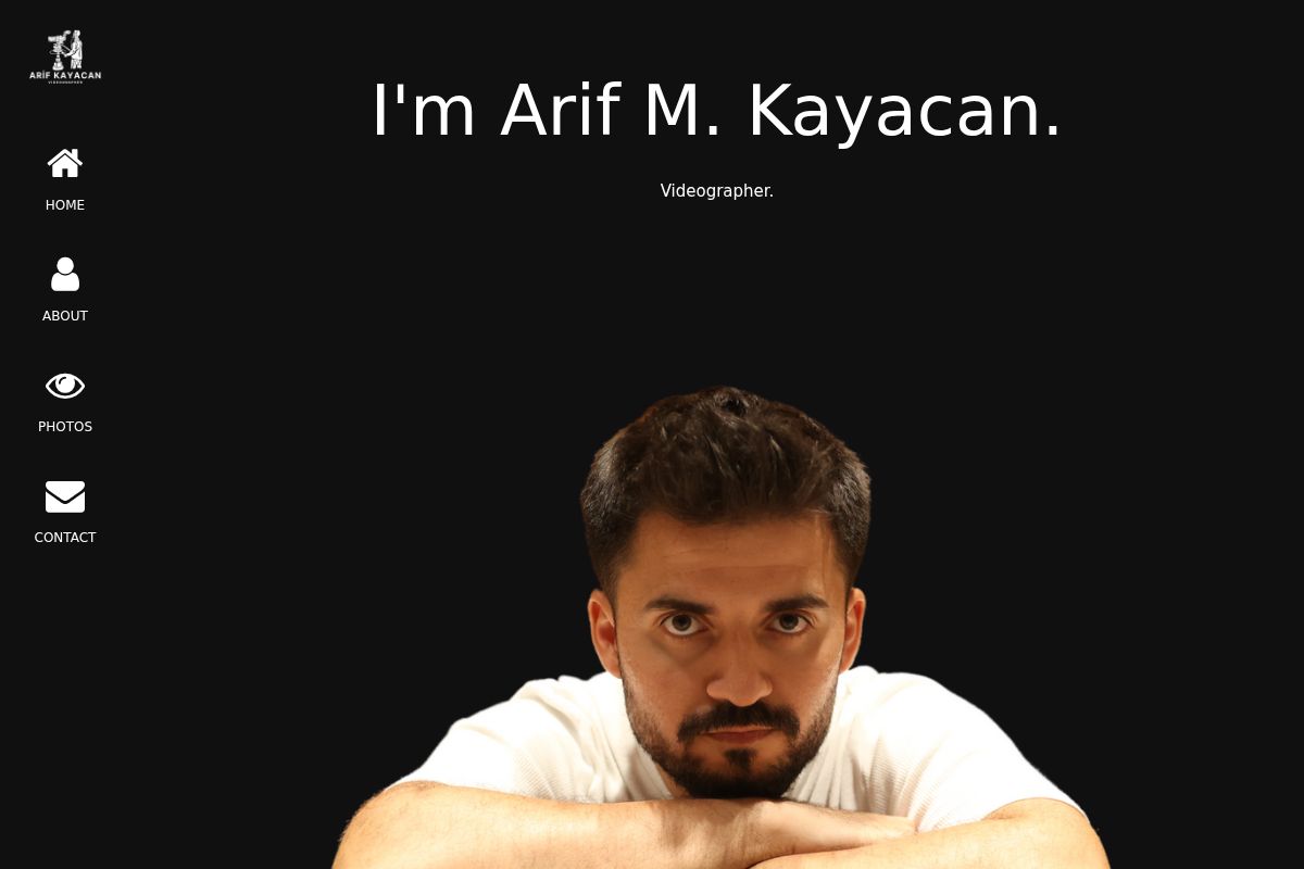 Arif Kayacan Website-Projekt